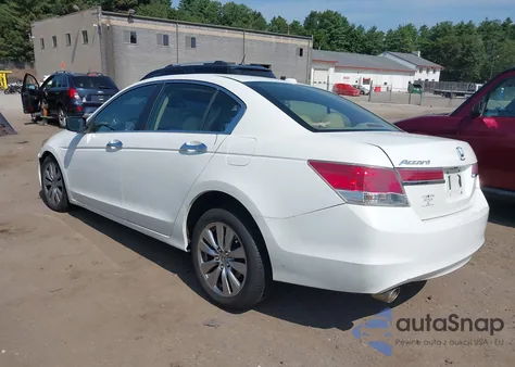 2011 Honda Accord 3.5 Ex-L из США, поврежденный, VIN 1HGCP3F80BA026376